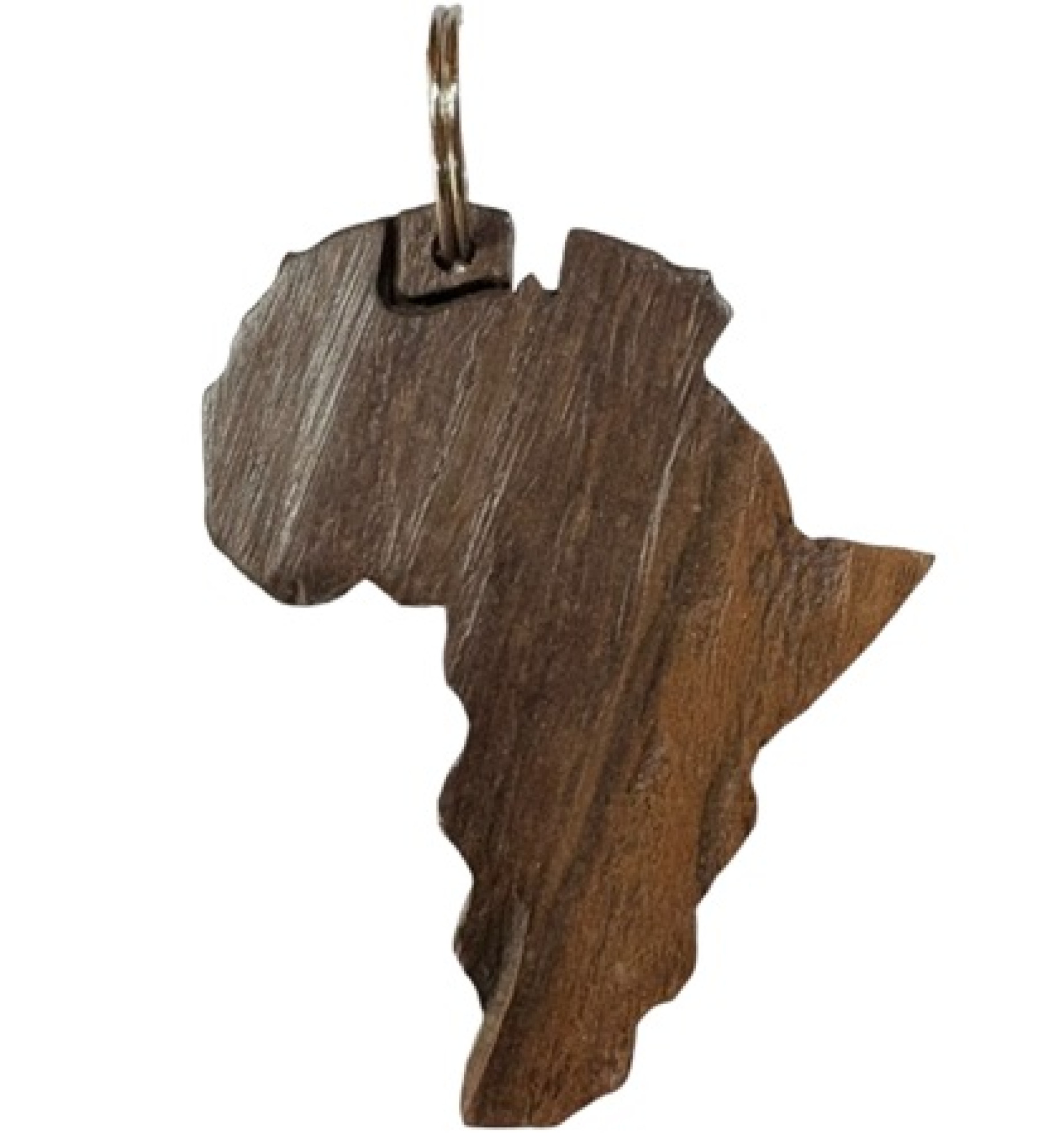 Africa Map Keychain
