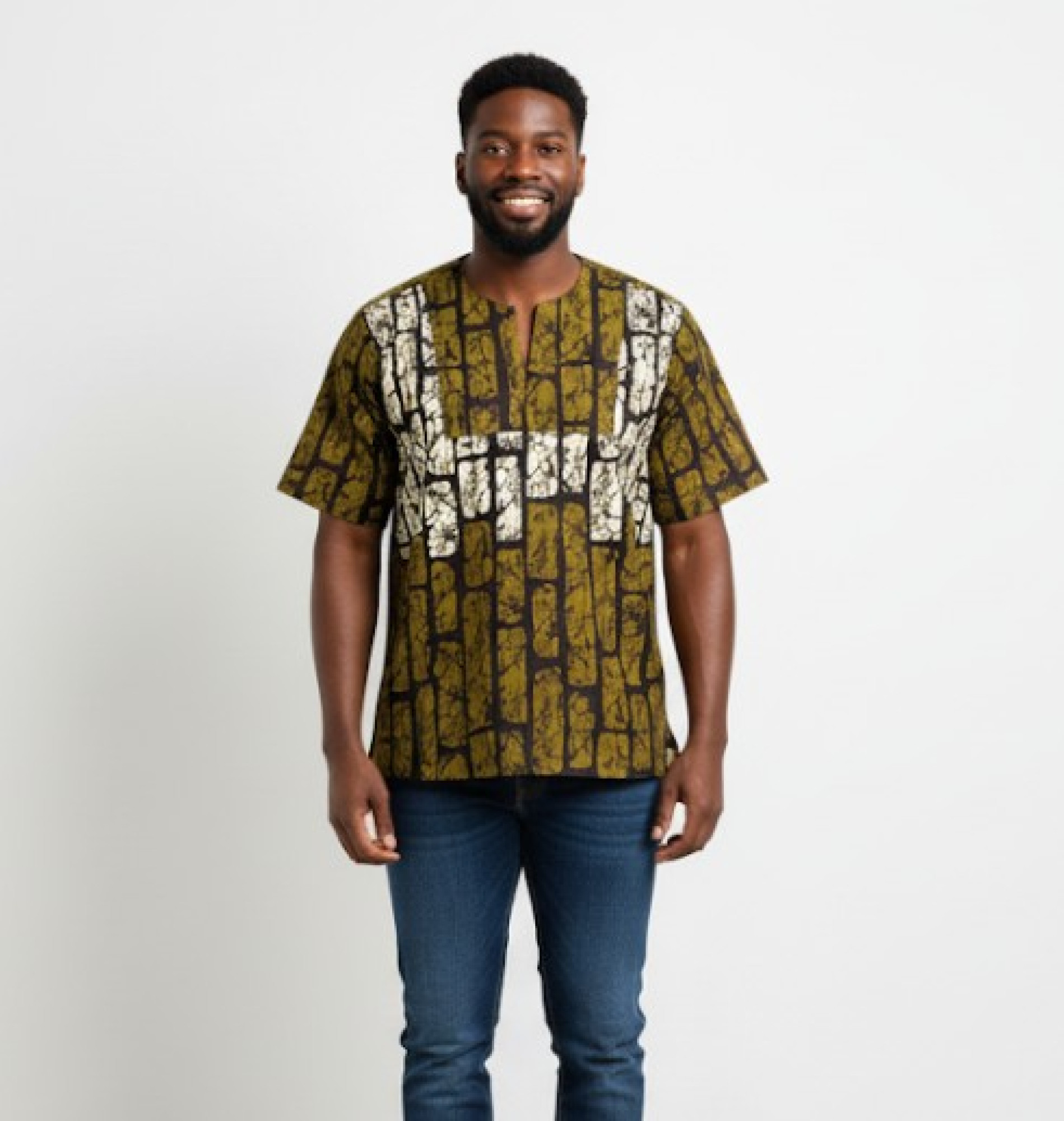  Block Print Shirt
