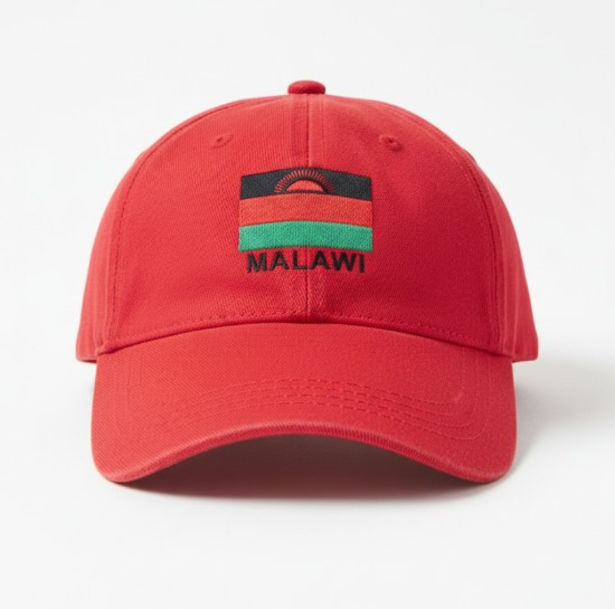 Malawi Red Baseball Cap