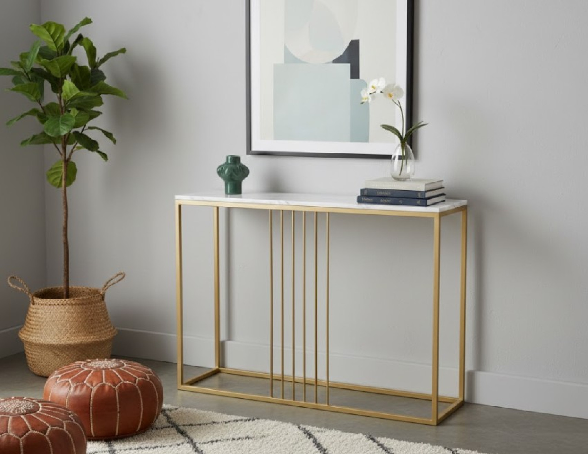 Modern Luxe Console Table