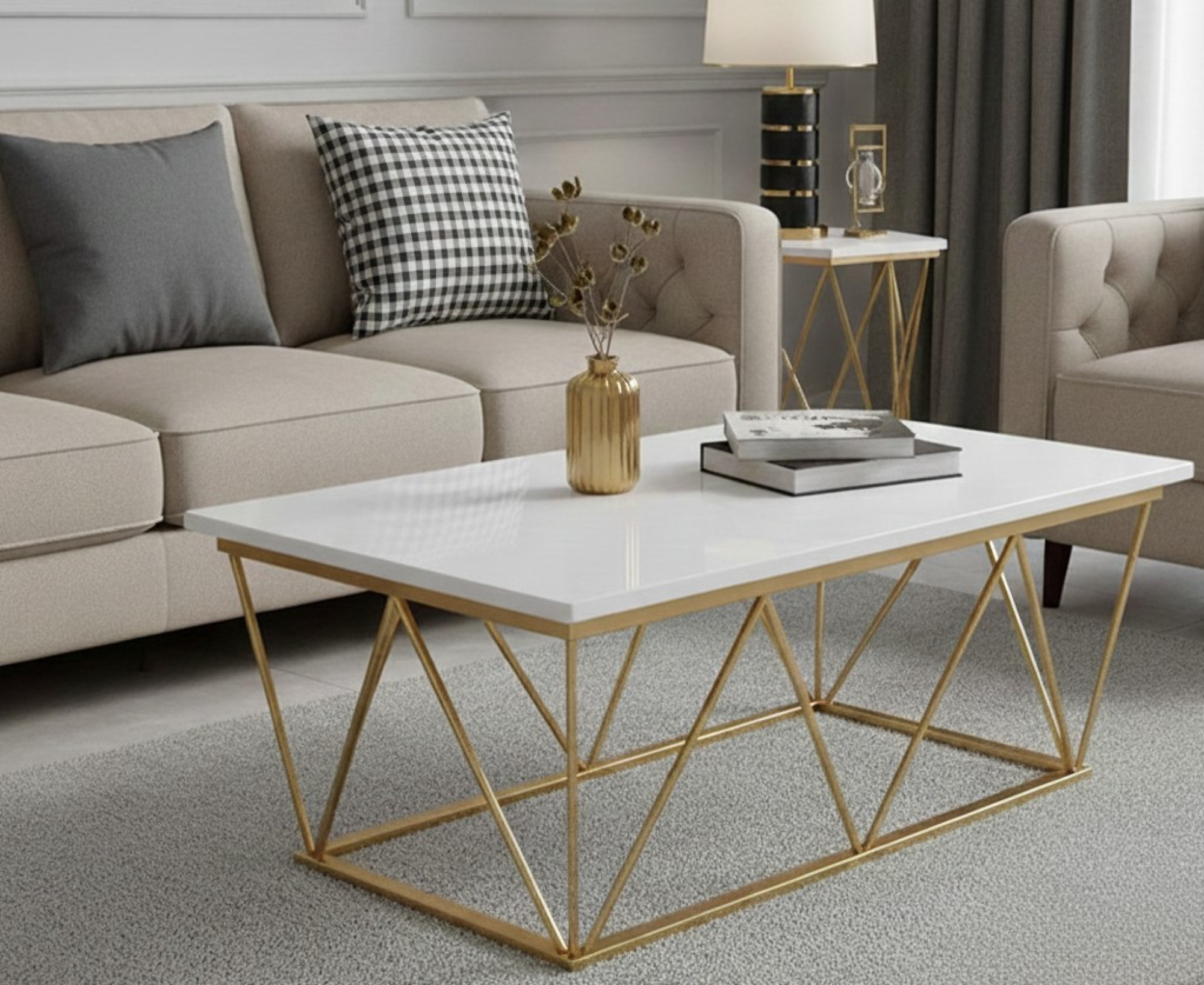 Luna Luxe Coffee Table