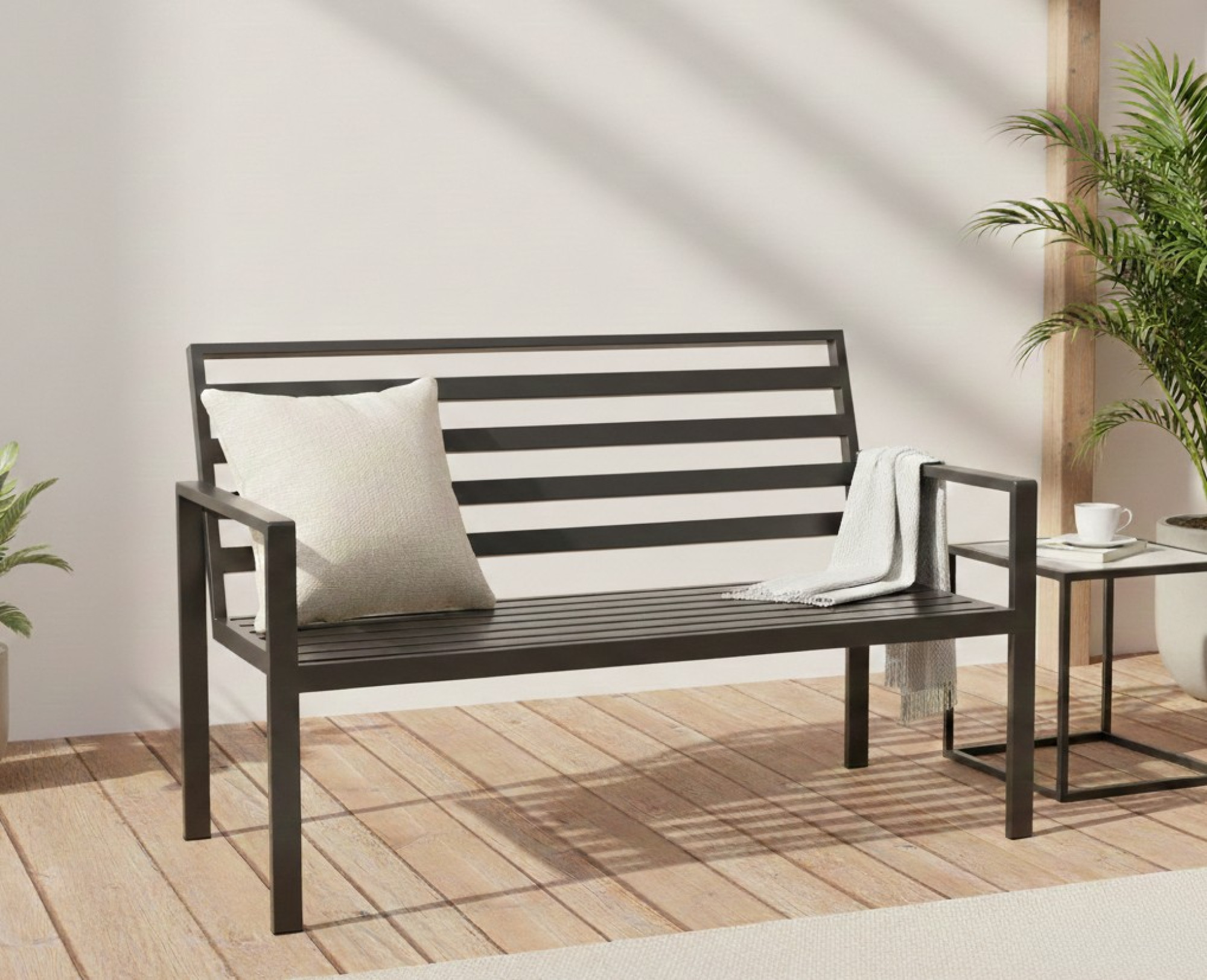 Urban Comfort Outdoor Bench