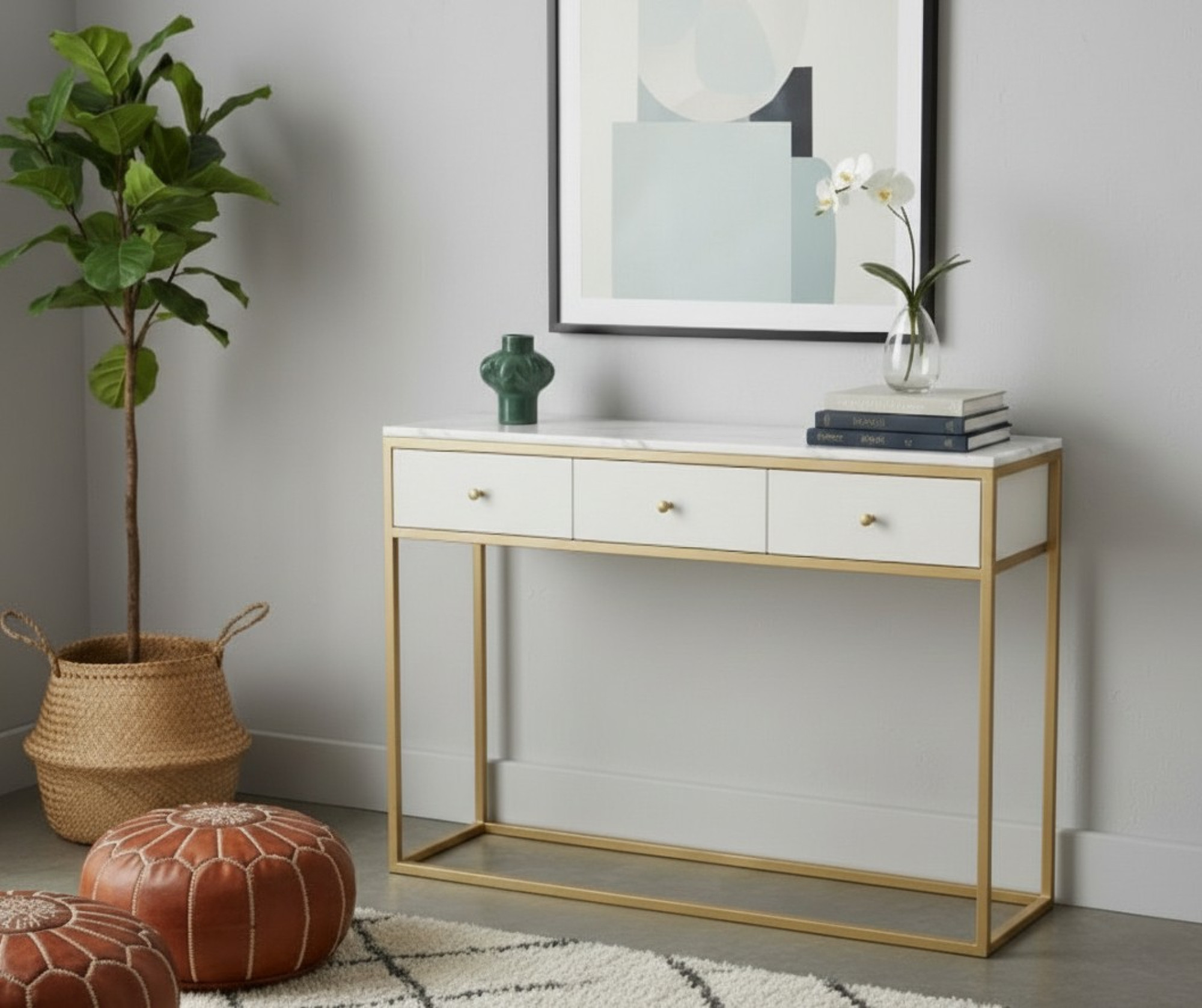 Aurora Luxe Console Table