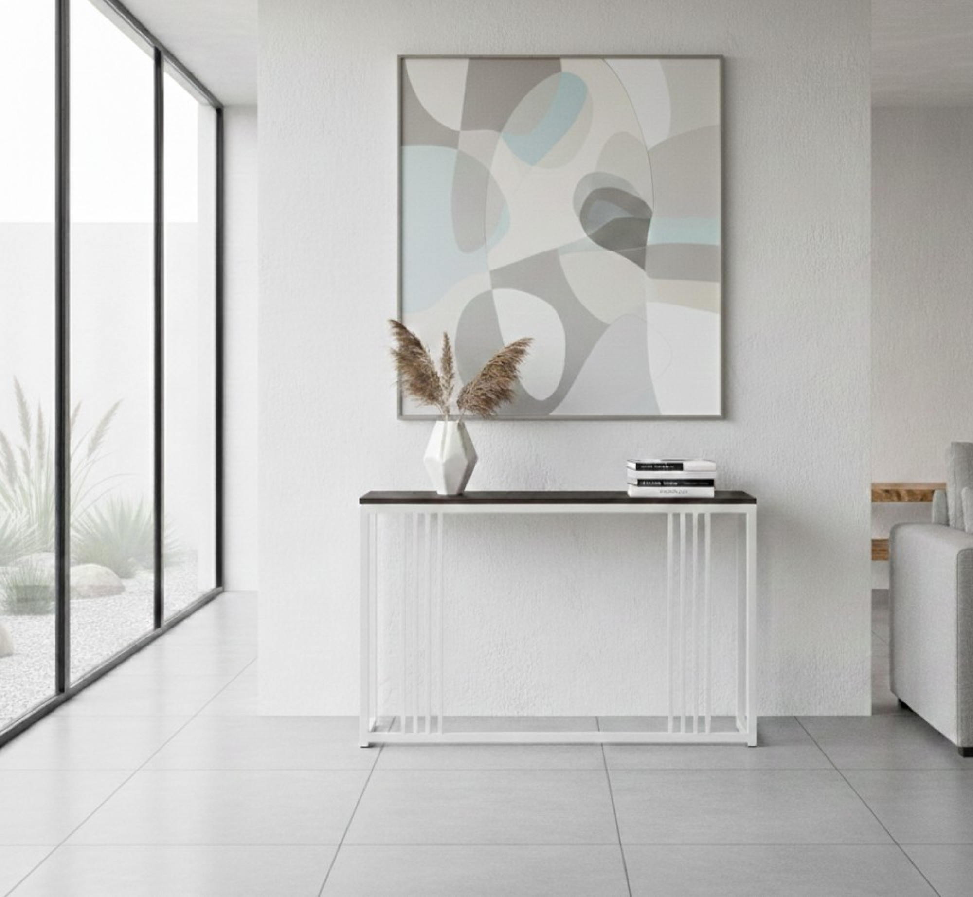 The Silver Elegant Console