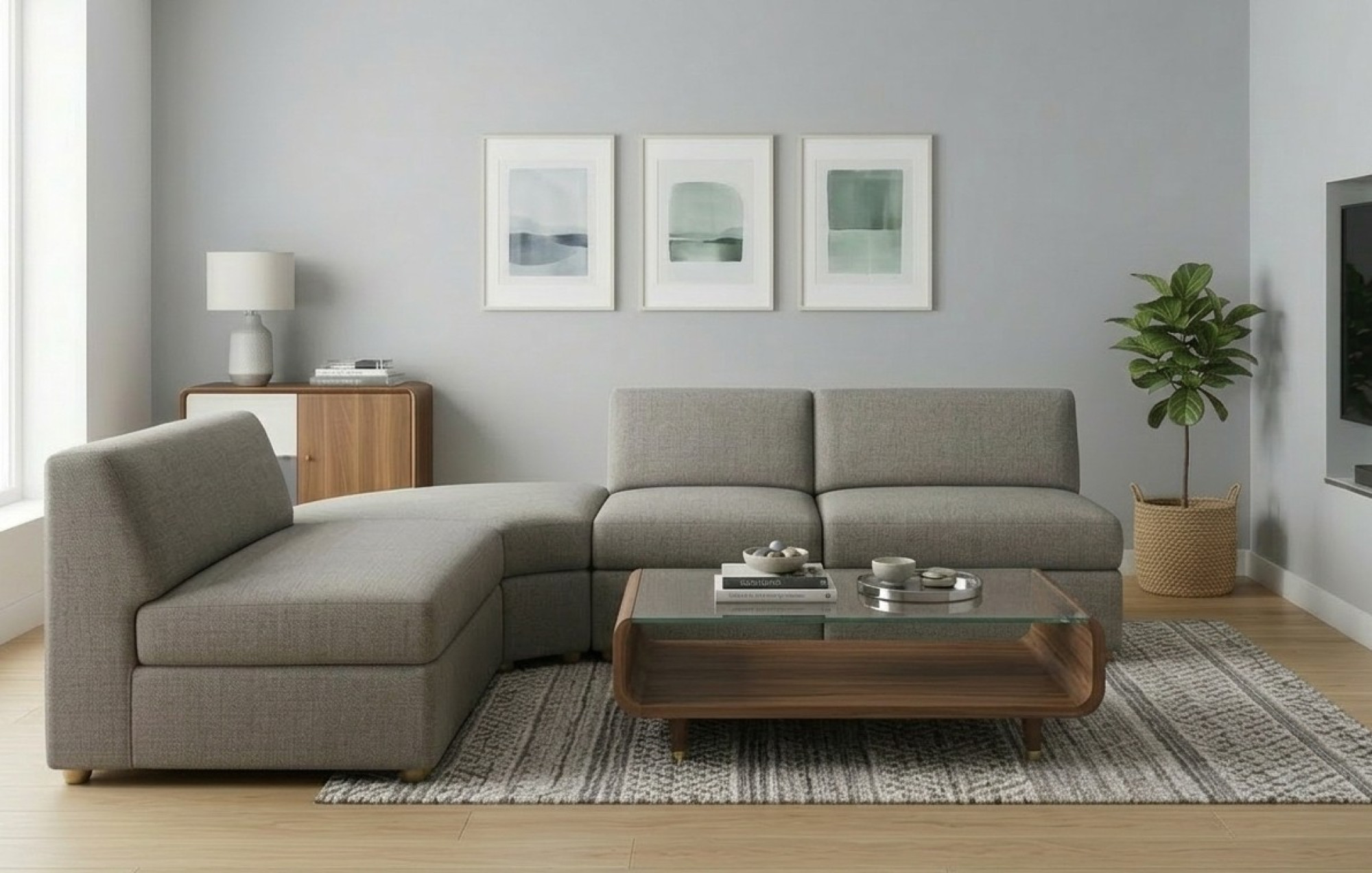 Urban Luxe Elegant Sofa