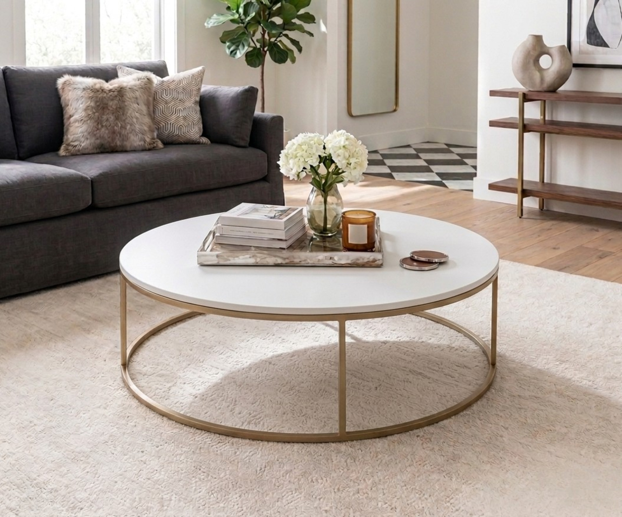 Luna Orbit Modern Coffee Table