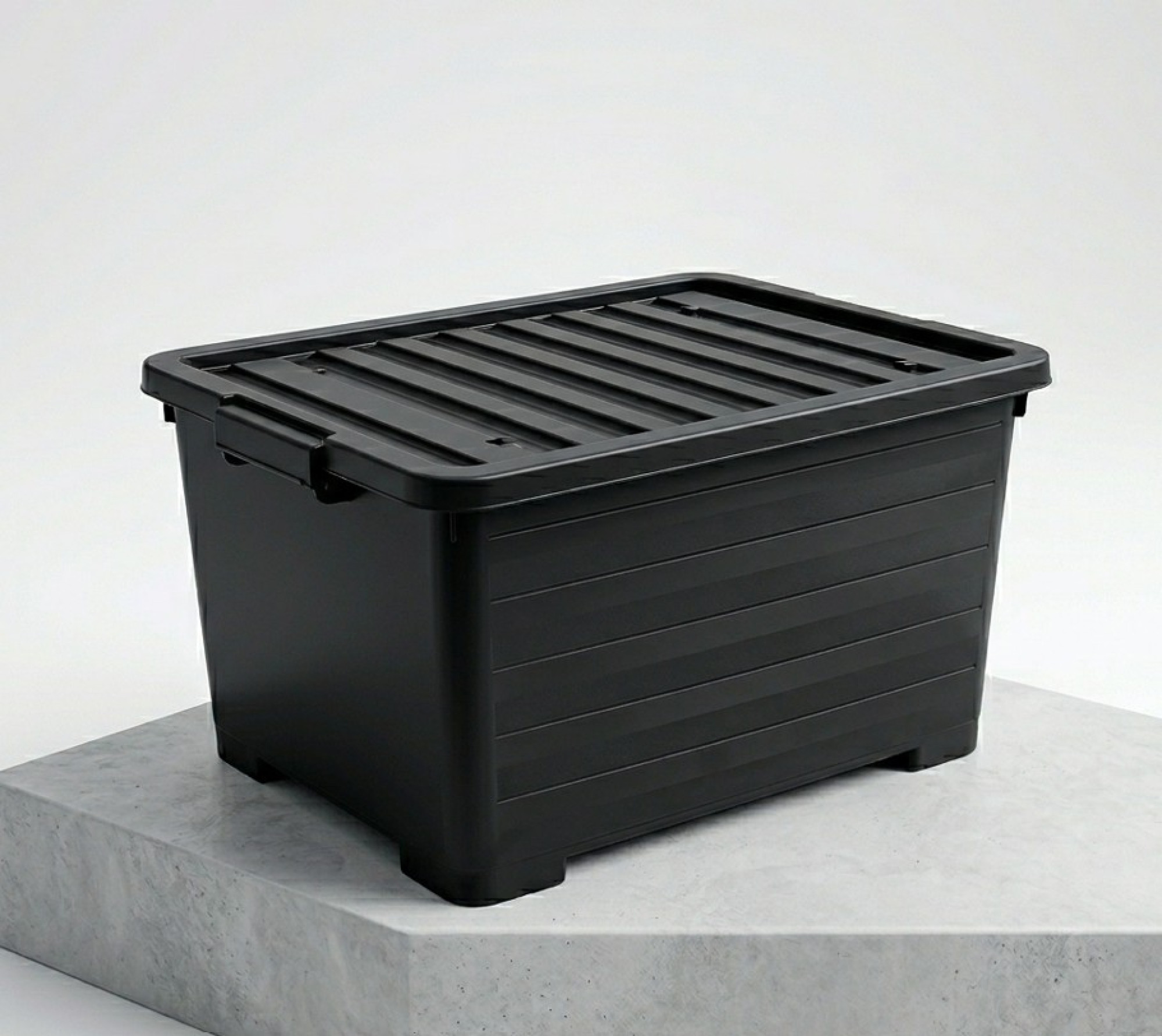 Black Storage Box